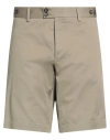 Dolce & Gabbana Man Shorts & Bermuda Shorts Military Green Size 44 Cotton, Elastane