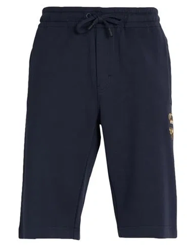 Dolce & Gabbana Man Shorts & Bermuda Shorts Navy Size 30 Cotton, Polyester, Polyamide, Viscose, Meta
