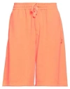 Dolce & Gabbana Man Shorts & Bermuda Shorts Orange Size 36 Polyester, Brass In Orange