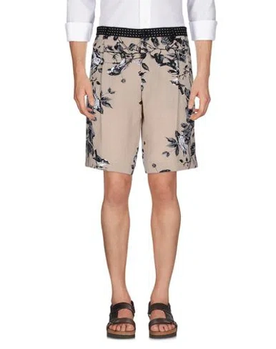 Dolce & Gabbana Man Shorts & Bermuda Shorts Sand Size 30 Linen, Cotton, Polyester, Silk In Neutral