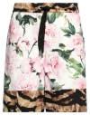 Dolce & Gabbana Man Shorts & Bermuda Shorts White Size 34 Cotton, Elastane In White