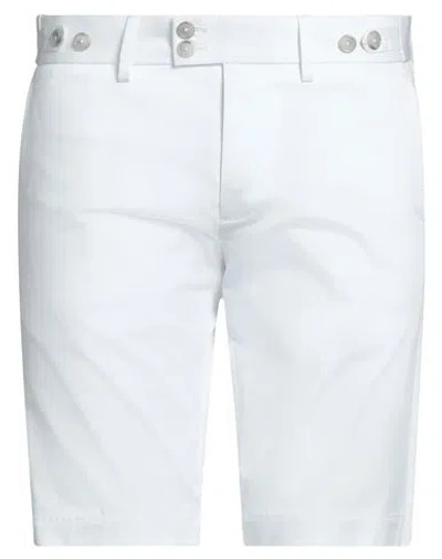 Dolce & Gabbana Man Shorts & Bermuda Shorts White Size 40 Cotton, Elastane