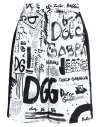 Dolce & Gabbana Man Shorts & Bermuda Shorts White Size 40 Polyester In White