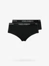 DOLCE & GABBANA DOLCE & GABBANA MAN SLIP MAN BLACK UNDERWEAR