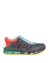 Dolce & Gabbana Man Sneakers Black Size 9 Calfskin, Polyester, Polyamide, Lambskin