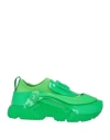 Dolce & Gabbana Mixed-material Day Master Slip-on Sneakers In Green