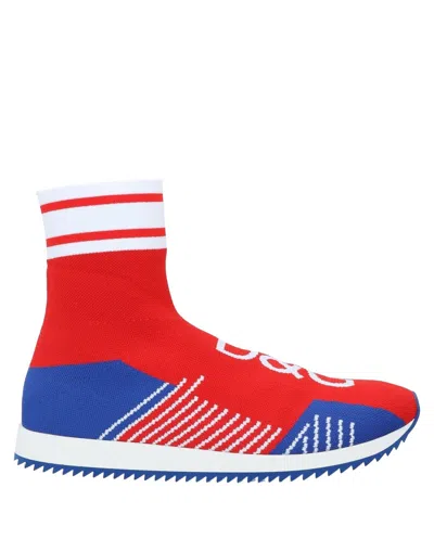 Dolce & Gabbana Sneakers In Red