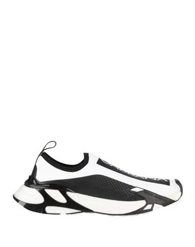 Dolce & Gabbana White Sorrento Slip-on Sneakers