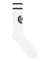 Dolce & Gabbana Cotton Socks With Jacquard Dg Logo In White