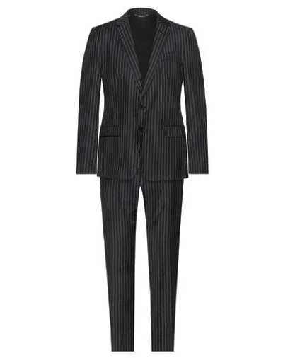 Dolce & Gabbana Man Suit Black Size 40 Virgin Wool, Cotton