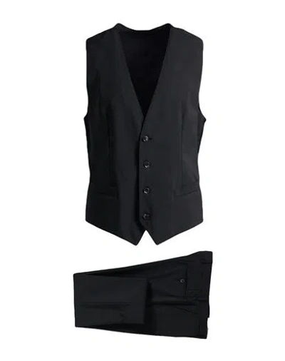 Dolce & Gabbana Man Suit Black Size 40 Virgin Wool