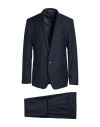 Dolce & Gabbana Man Suit Midnight Blue Size 38 Virgin Wool In Blue