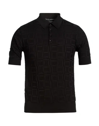 Dolce & Gabbana Man Sweater Black Size 34 Silk