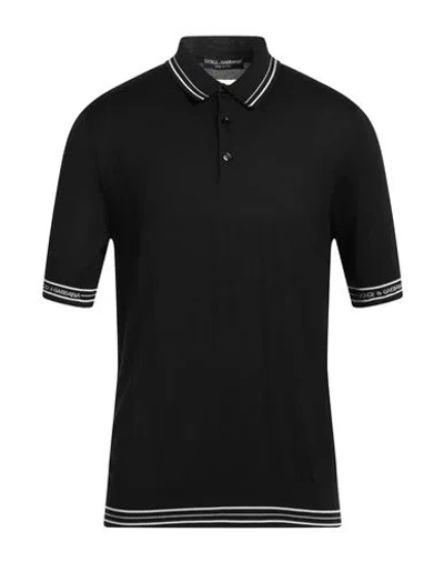 Dolce & Gabbana Man Sweater Black Size 38 Silk