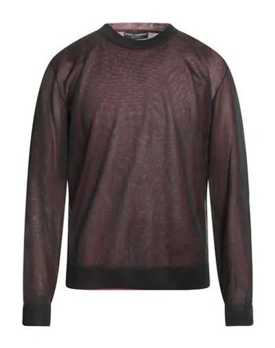 Dolce & Gabbana Man Sweater Black Size 40 Polyester
