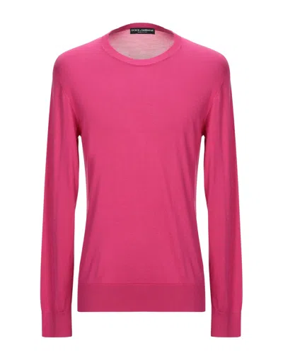 Dolce & Gabbana Sweater In Fuchsia
