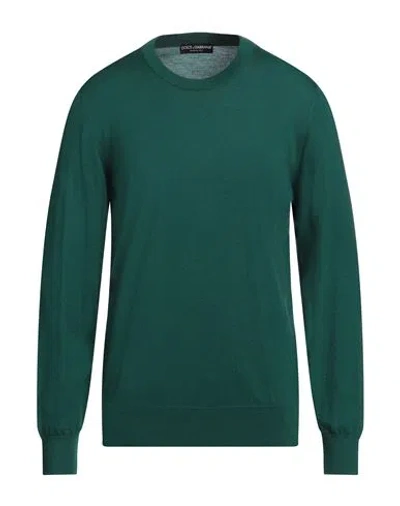 Dolce & Gabbana Man Sweater Green Size 40 Cashmere