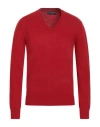 Dolce & Gabbana Man Sweater Red Size 38 Virgin Wool, Cashmere In Red