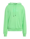 Dolce & Gabbana Man Sweatshirt Lime Green Size 42 Cotton In Green
