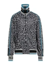 Dolce & Gabbana Man Sweatshirt Black Size 42 Polyester, Cotton, Elastane In Black
