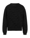 Dolce & Gabbana Man Sweatshirt Black Size 46 Cotton, Viscose, Elastane
