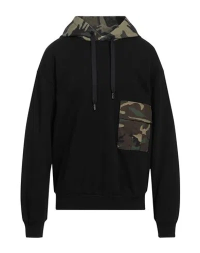 Dolce & Gabbana Man Sweatshirt Black Size 50 Cotton