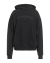 Dolce & Gabbana Cotton Sweatshirt With Frontal Logo In Black