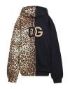 Dolce & Gabbana Man Sweatshirt Brown Size 44 Cotton In Brown