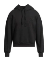 Dolce & Gabbana Man Sweatshirt Charcoal Size L Cotton, Elastane In Black