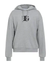 Dolce & Gabbana Man Sweatshirt Grey Size 38 Cotton In Gray