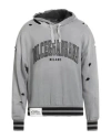 Dolce & Gabbana Man Sweatshirt Grey Size L Cotton In Gray