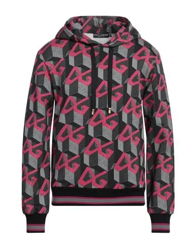 Dolce & Gabbana Man Sweatshirt Lead Size 38 Cotton In Grey