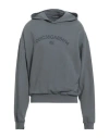 Dolce & Gabbana Cotton Sweatshirt In Gray