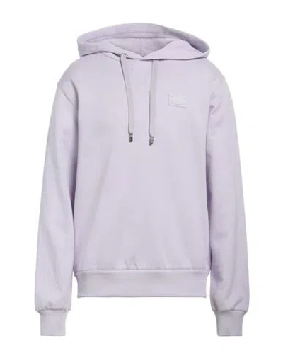 Dolce & Gabbana Man Sweatshirt Lilac Size 40 Cotton, Elastane In Purple