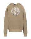 Dolce & Gabbana Man Sweatshirt Military Green Size Xl Cotton In Green