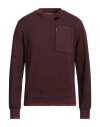 Dolce & Gabbana Man Sweatshirt Plum Size 40 Cotton, Polyester