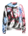 Dolce & Gabbana Man Sweatshirt White Size 42 Cotton, Viscose, Polyester In White