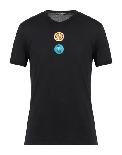 Dolce & Gabbana T-shirts In Black