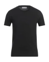 Dolce & Gabbana Man T-shirt Black Size 36 Cotton In Black