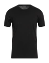 Dolce & Gabbana Man T-shirt Black Size 36 Cotton In Black