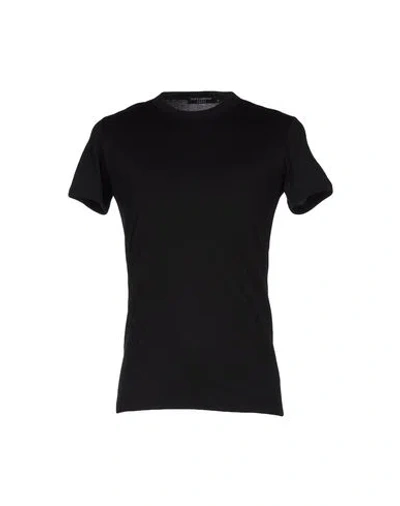 Dolce & Gabbana Man T-shirt Black Size 34 Cotton
