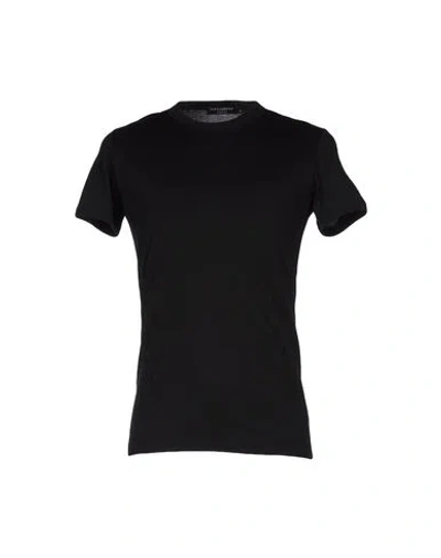 Dolce & Gabbana Man T-shirt Black Size 36 Cotton