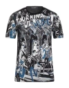 Dolce & Gabbana Man T-shirt Black Size 38 Cotton In Black
