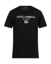 Dolce & Gabbana Jersey Round-neck T-shirt With Dg Milano Embroidery In Black