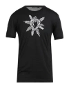 Dolce & Gabbana Man T-shirt Black Size 34 Cotton In Black