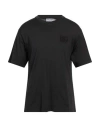 Dolce & Gabbana Man T-shirt Black Size 40 Cotton In Black
