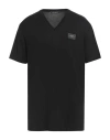 Dolce & Gabbana Man T-shirt Black Size 46 Cotton