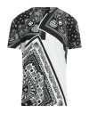 Dolce & Gabbana Printed Patchwork Short-sleeved T-shirt In Black