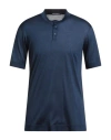 Dolce & Gabbana Man T-shirt Blue Size 40 Silk