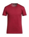Dolce & Gabbana Man T-shirt Brick Size 36 Cotton In Red